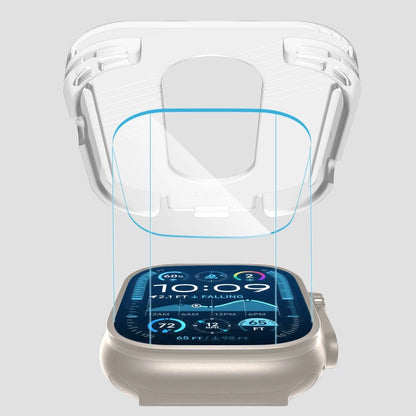 Tech-Protect Easy Set+ Tempered Glass 2-pack for Apple Watch Ultra 1/2 49mm - Clear_3