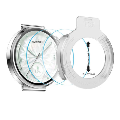Tech-Protect Easy Set+ 2-pack tempered glass for Huawei Watch GT 5 41 mm - transparent_1