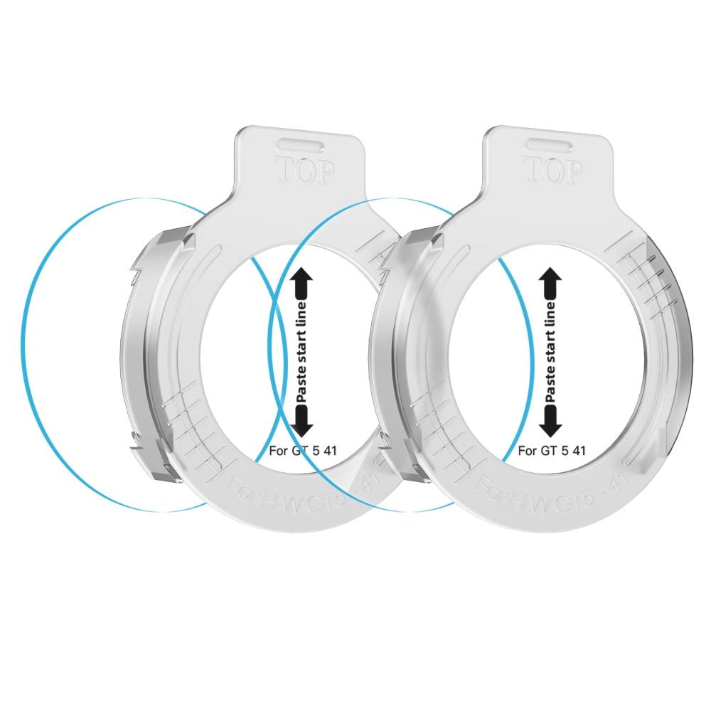 Tech-Protect Easy Set+ 2-pack tempered glass for Huawei Watch GT 5 41 mm - transparent_2