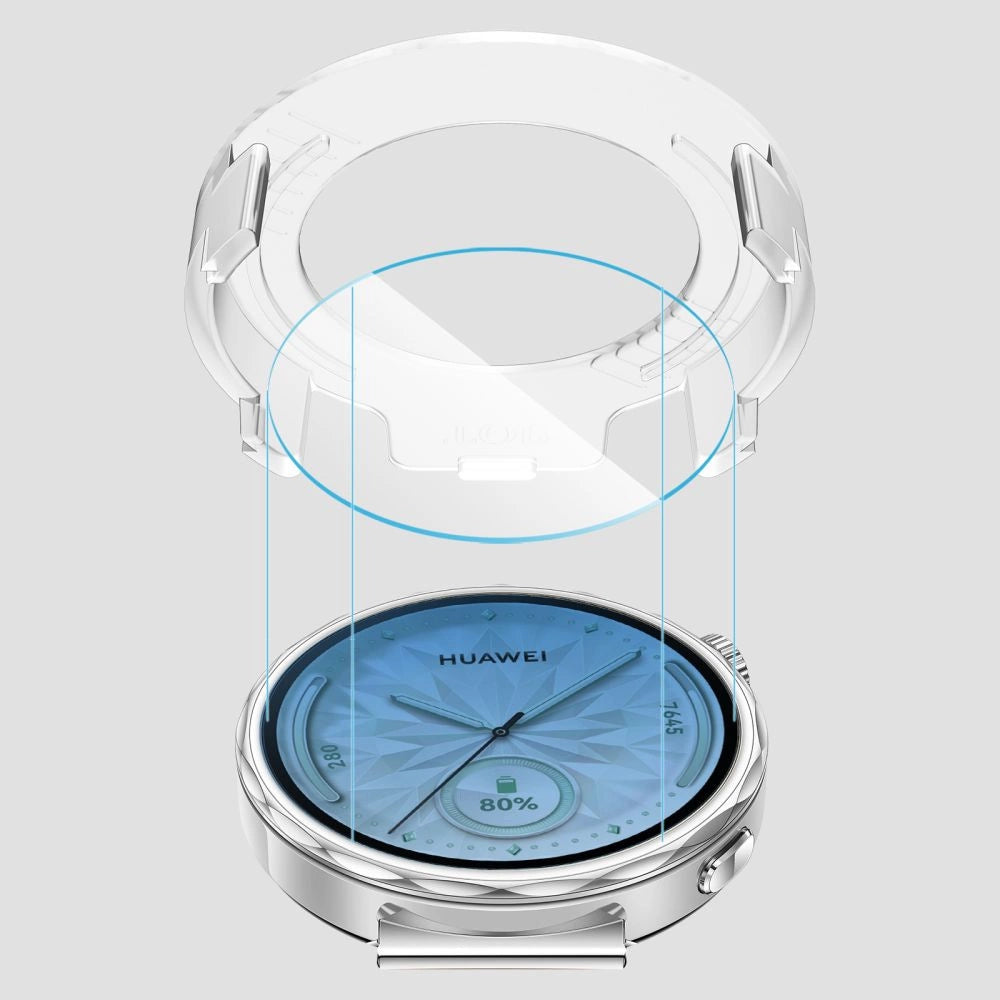 Tech-Protect Easy Set+ 2-pack tempered glass for Huawei Watch GT 5 41 mm - transparent_3
