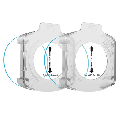 Tech-Protect Easy Set+ 2-pack tempered glass for Huawei Watch GT 5 Pro 46 mm - transparent_2