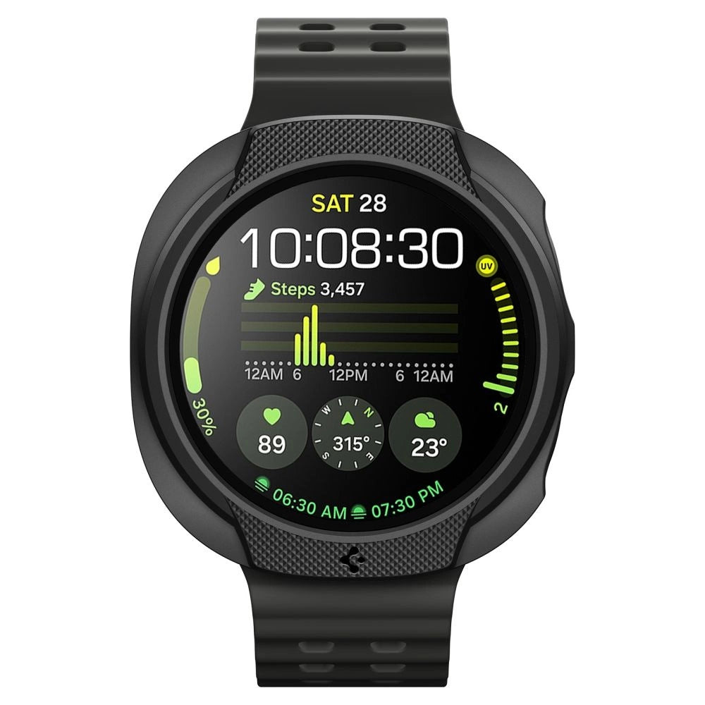 Spigen Liquid Air Case for Samsung Galaxy Watch 8 40mm - Matte Black_3