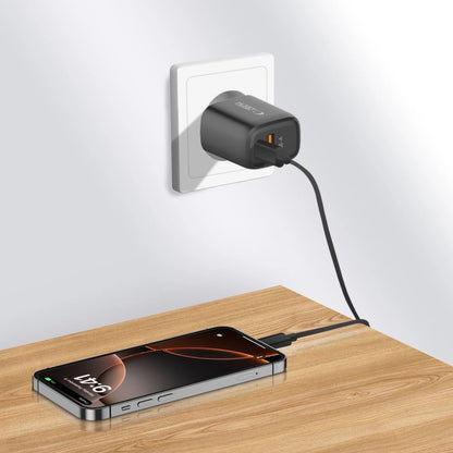 Tech-Protect NCA20 PD 20W / QC3.0 USB-A / USB-C wall charger - black_5