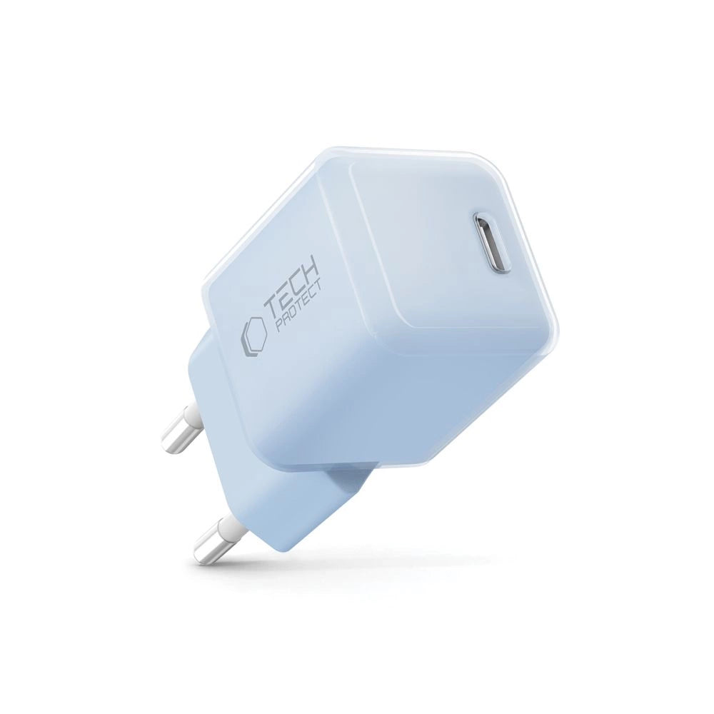 Tech-Protect NCM25 USB-C PD 25W Wall Charger - Blue_1