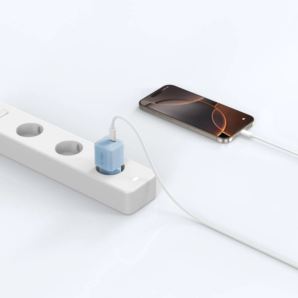 Tech-Protect NCM25 USB-C PD 25W Wall Charger - Blue_6