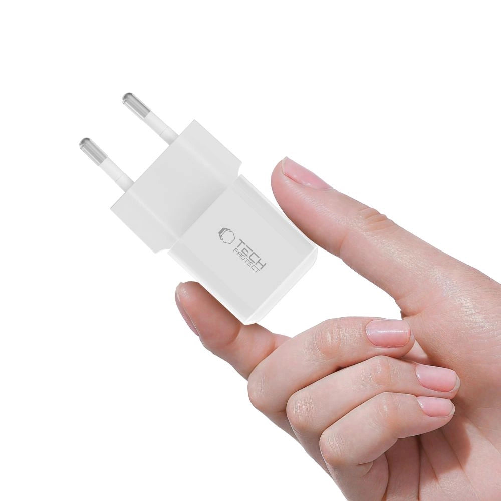 Tech-Protect NCM25 USB-C PD 25W Wall Charger - White_4