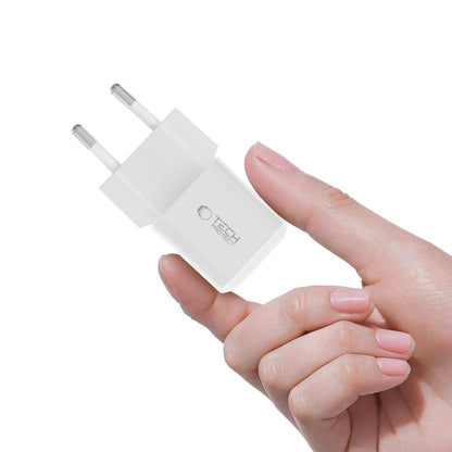 Tech-Protect NCM25 USB-C PD 25W Wall Charger - White_4