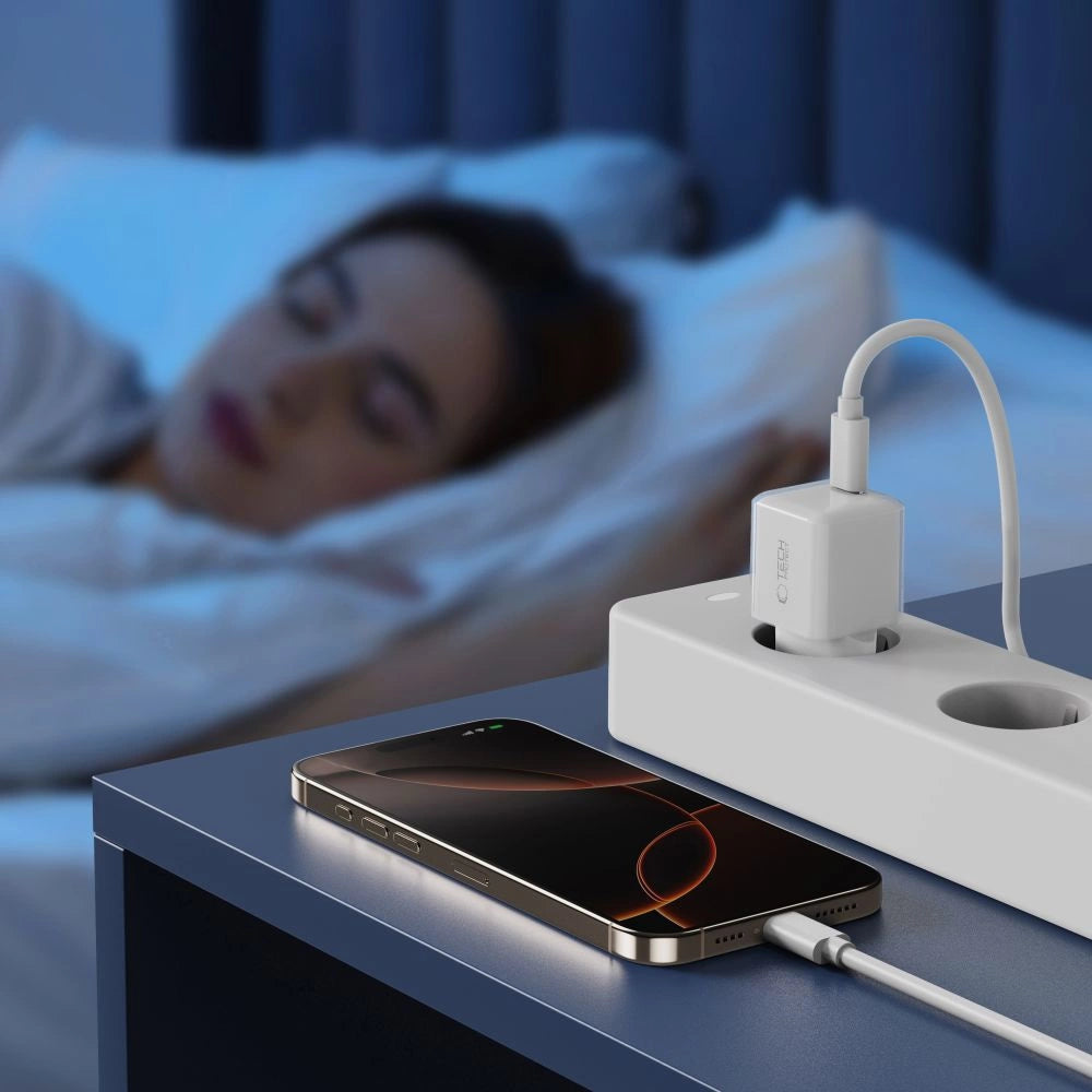 Tech-Protect NCM25 USB-C PD 25W Wall Charger - White_5