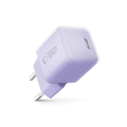 Tech-Protect NCM25 USB-C PD 25W Wall Charger - Purple_1