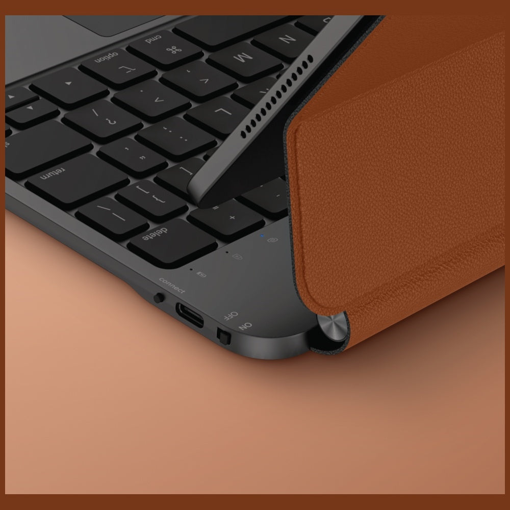 Uniq Venno Pro Magnetic Smart Case with Keyboard for iPad 11" 2025 / iPad Air 11" 2024 / 2025 / iPad Pro 11" 2018 / 2020 / 2021 / 2022 / 2024 - Brown_4