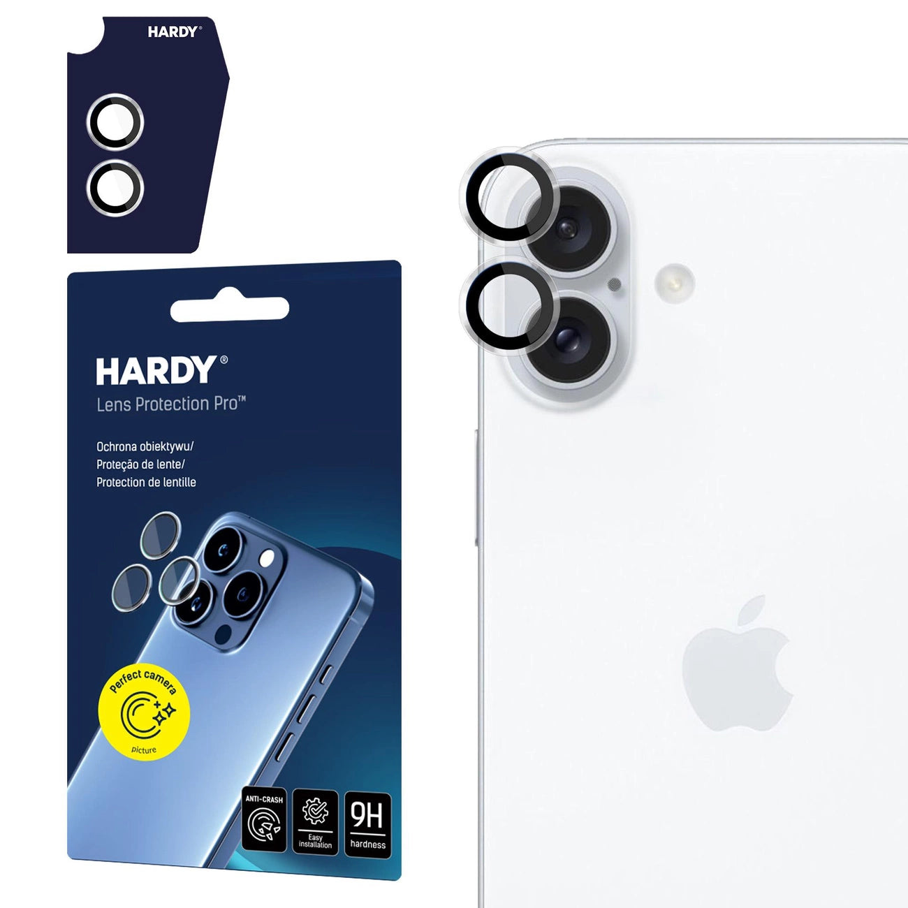 3mk HARDY Lens Protection Pro for iPhone 17 - transparent_0