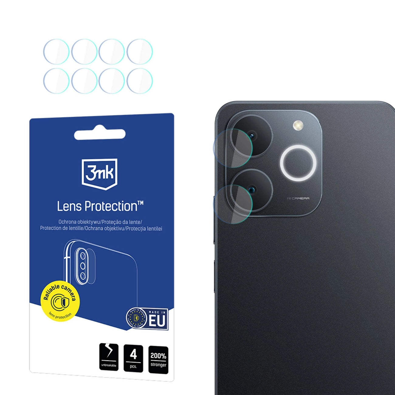 3mk Lens Protection Camera Glass for Realme Note 70T_0