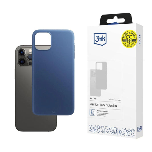 3mk Matt Case for iPhone 12 Pro Max - Matte Blue_0