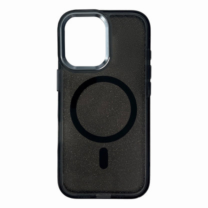 Glitter Case MagSafe Compatible for iPhone 17 Pro Max - Black_0