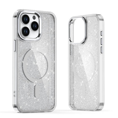 Glitter Case MagSafe Compatible for iPhone 17 Pro Max - Semi-Transparent_0