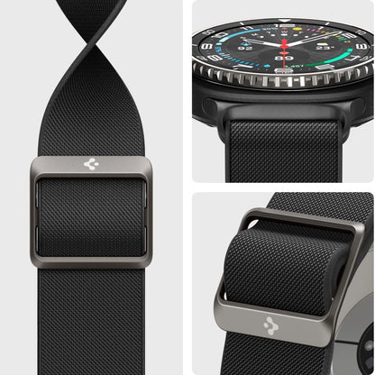 Spigen Fit Lite Strap for Samsung Galaxy Watch 40/44/46 mm - Black_7