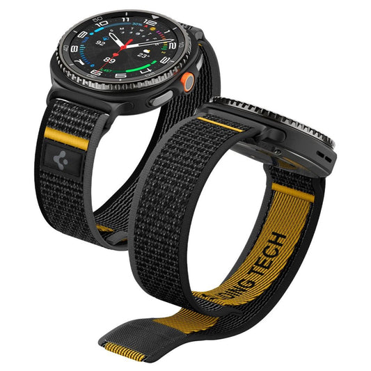 Spigen Athlex Air Strap for Samsung Galaxy Watch 40/44/46mm - Black and Yellow_0