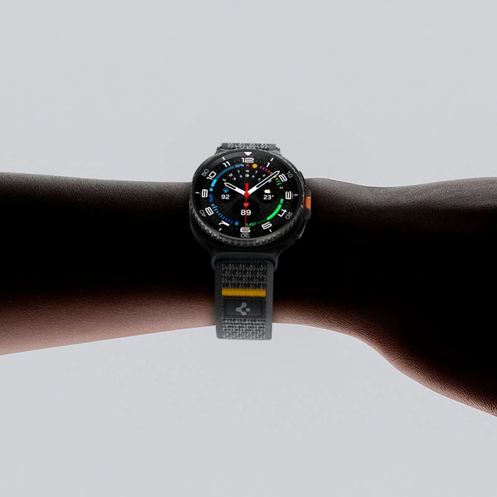 Spigen Athlex Air Strap for Samsung Galaxy Watch 40/44/46mm - Black and Yellow_11