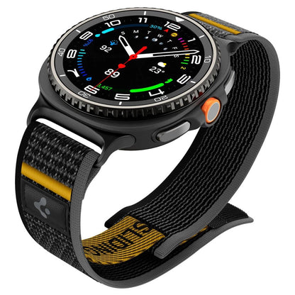 Spigen Athlex Air Strap for Samsung Galaxy Watch 40/44/46mm - Black and Yellow_8