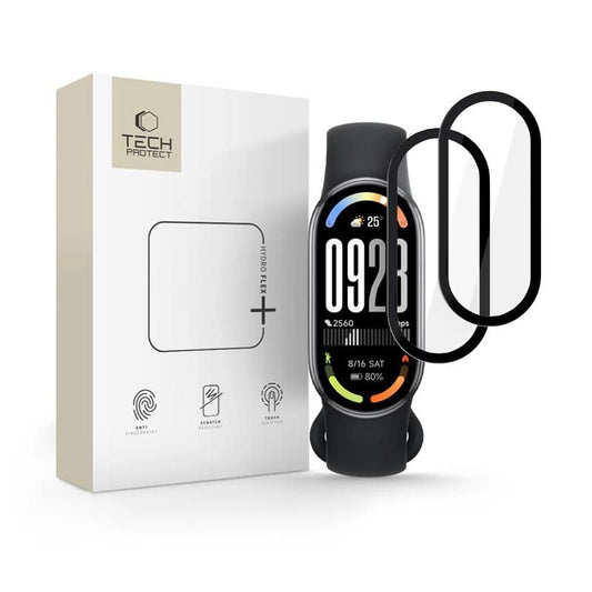 Tech-Protect Glass Flex+ 2-pack hybrid glass for Xiaomi Smart Band 10 / 10 NFC - black_0
