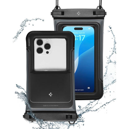 Spigen A611P 2-pack waterproof case - matte black_1