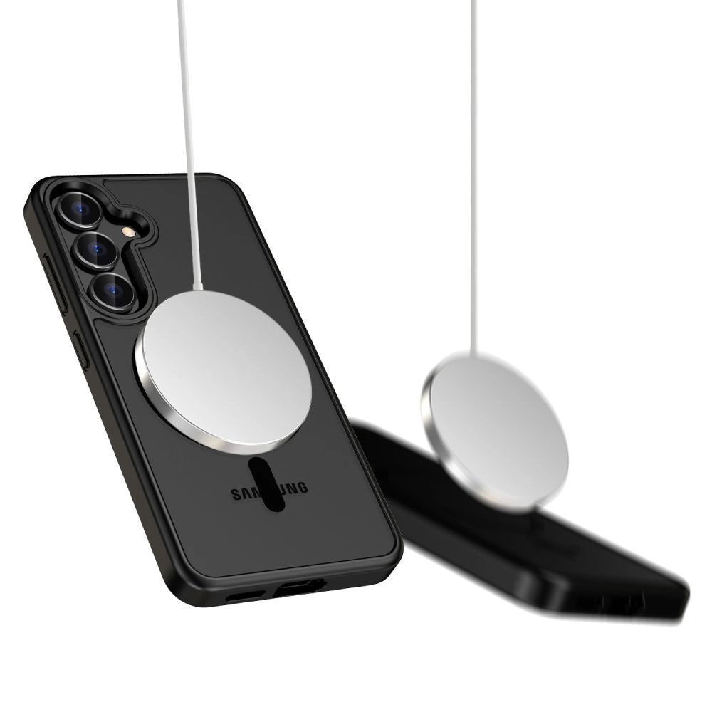 Tech-Protect MagMat MagSafe Case for Nothing Phone 3 - Black and Clear_1