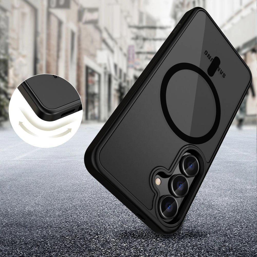 Tech-Protect MagMat MagSafe Case for Nothing Phone 3 - Black and Clear_3