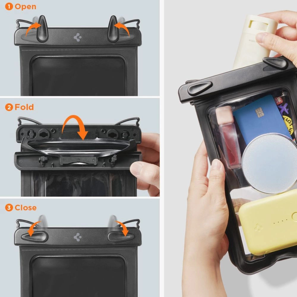 Spigen A603 waterproof case - black_11