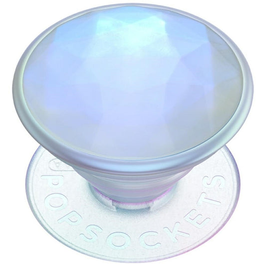 Popsockets Luxe Iridescent Dichroic Phone Holder and Stand - White_0