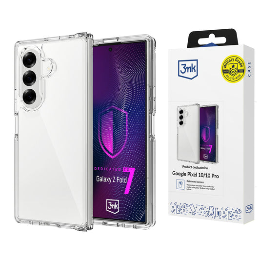 3mk Armor Case for Samsung Galaxy Z Fold 7 - Transparent_0
