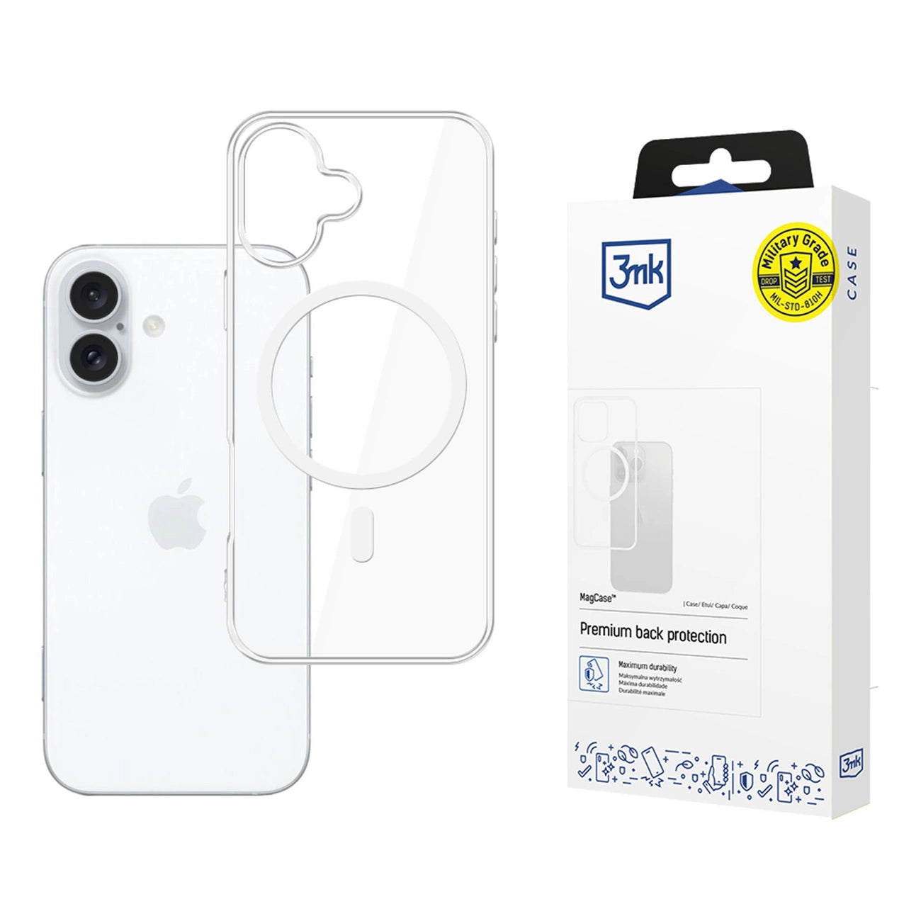 3mk MagCase for iPhone 17 - transparent_0