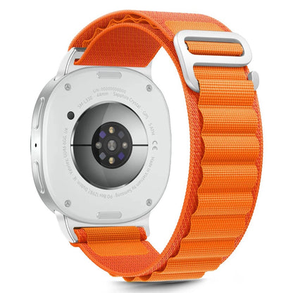 Tech-Protect Nylon Stripe Strap for Samsung Galaxy Watch 40/44/46 mm - Orange_0