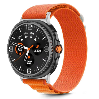 Tech-Protect Nylon Stripe Strap for Samsung Galaxy Watch 40/44/46 mm - Orange_2