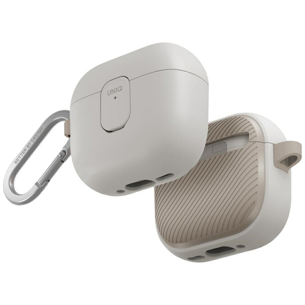 Uniq Clyde Lock Case for AirPods 4 - Beige_0