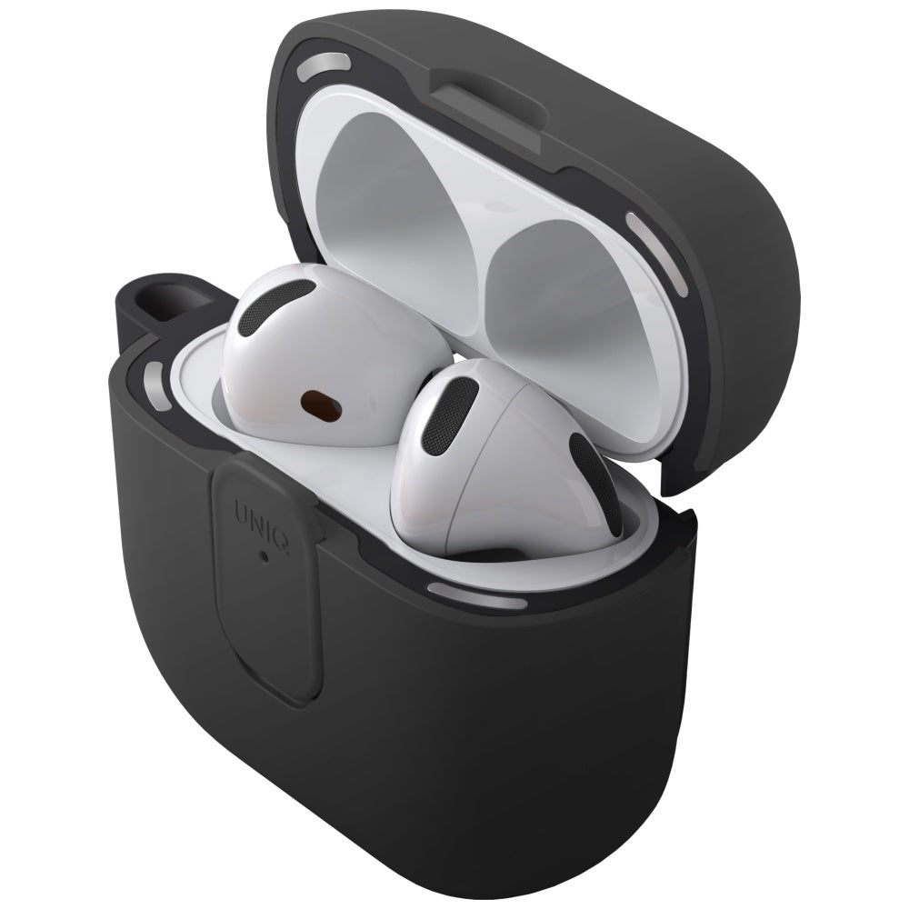 Uniq Clyde Lock Case for AirPods 4 - Black_1
