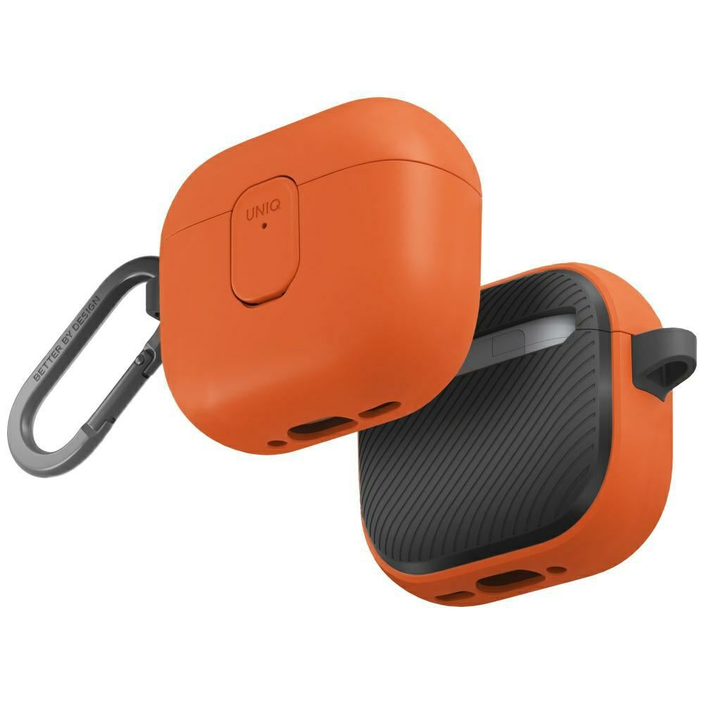 Uniq Clyde Lock Case for AirPods 4 - Orange_0