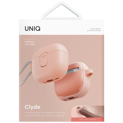 Uniq Clyde Lock Case for AirPods 4 - Pink_4