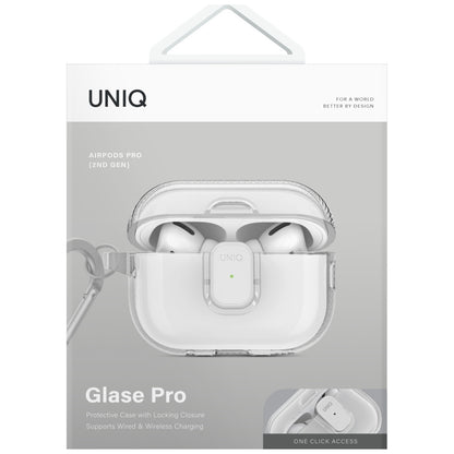 Uniq Glase Pro Case for AirPods Pro 2 - Transparent_1