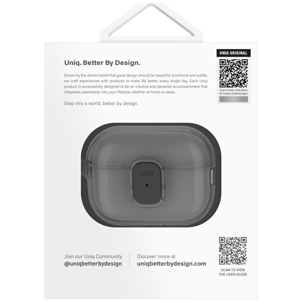Uniq Glase Pro Case for AirPods Pro 2 - Transparent_2