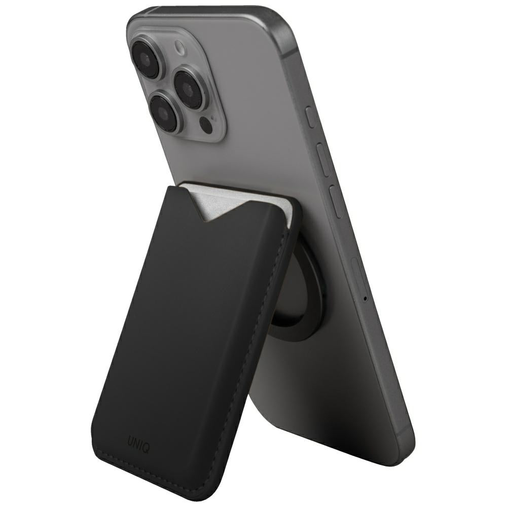 Uniq Lyden Evo Magnetic Phone Wallet - Black_1