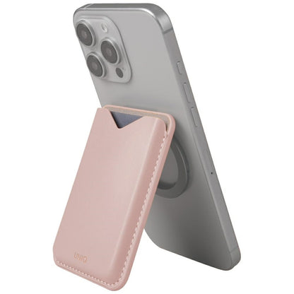 Uniq Lyden Evo Magnetic Phone Wallet - Pink_1