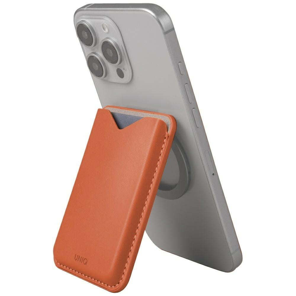 Uniq Lyden Evo Magnetic Phone Wallet - Orange_1