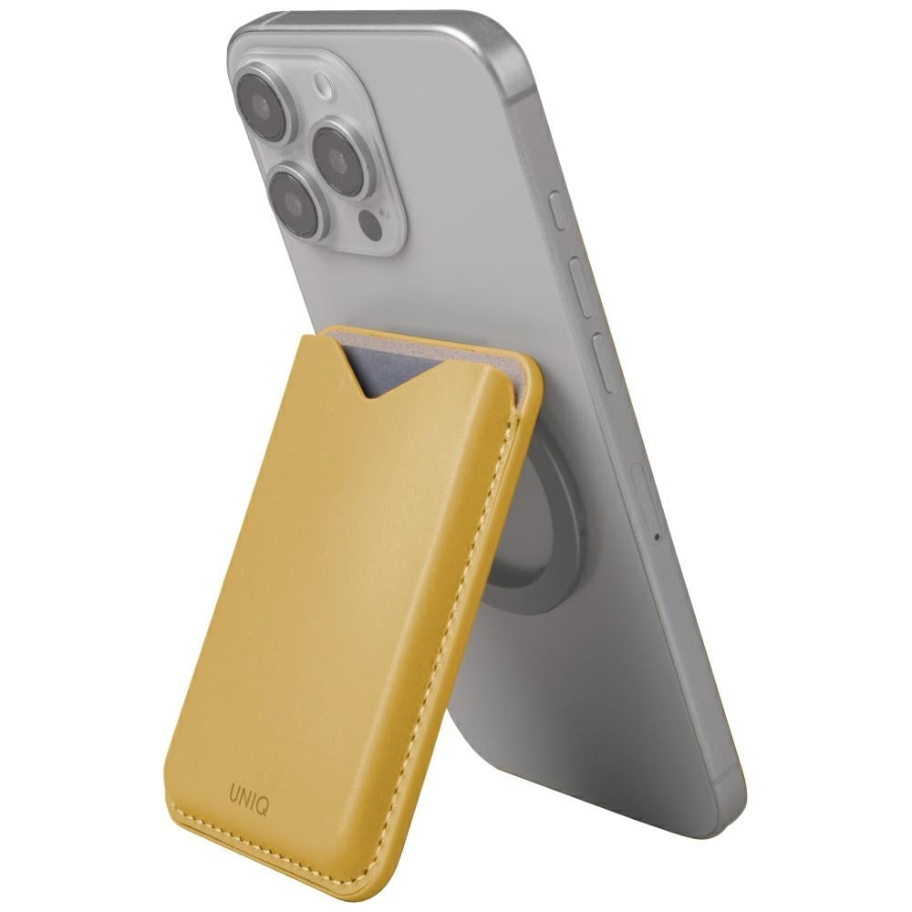 Uniq Lyden Evo Magnetic Phone Wallet - Yellow_1