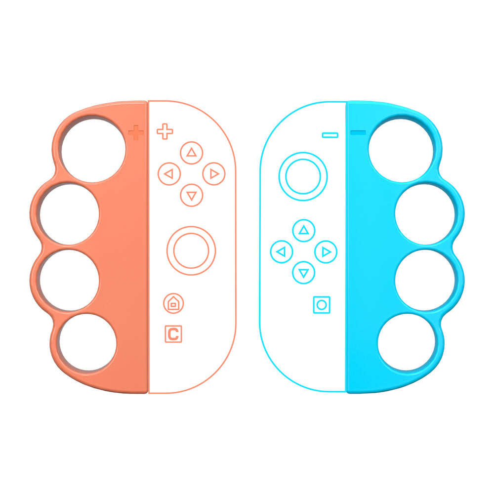 Nintendo Switch 23-in-1 Family Accessory Pack 2 - Orange and Blue Set_22