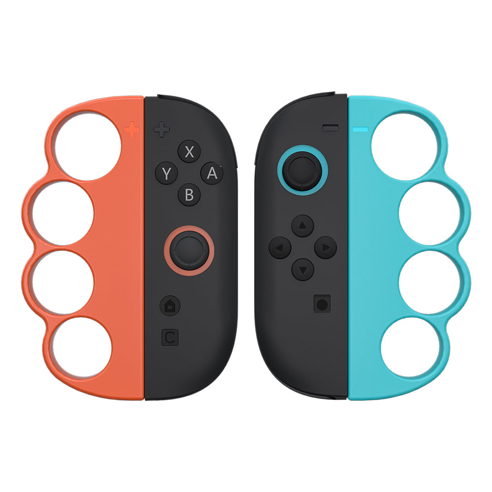 Nintendo Switch 23-in-1 Family Accessory Pack 2 - Orange and Blue Set_25