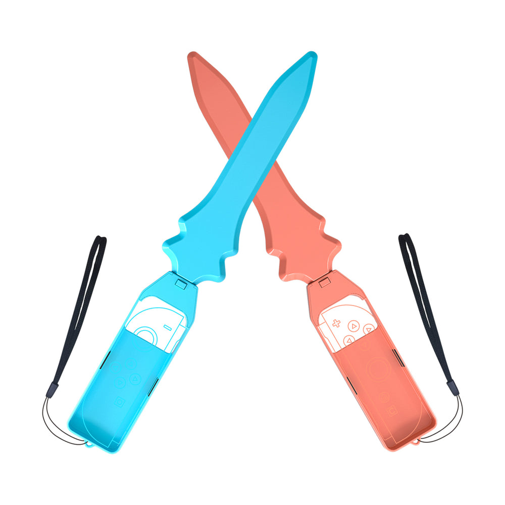 Nintendo Switch 23-in-1 Family Accessory Pack 2 - Orange and Blue Set_30