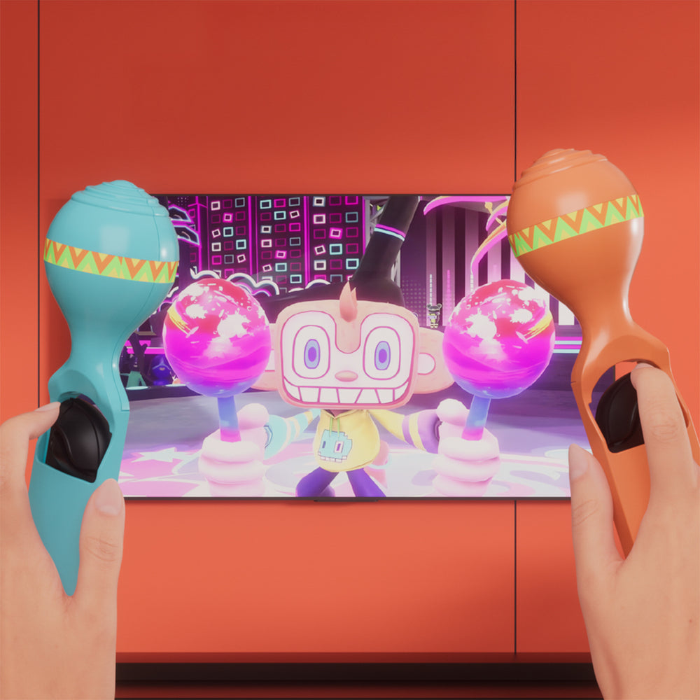 Nintendo Switch 23-in-1 Family Accessory Pack 2 - Orange and Blue Set_43