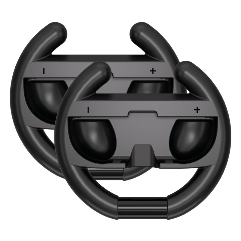 Racing Wheel for Nintendo Switch 2 Joy-Con Controller (Pack of 2) - Black_0