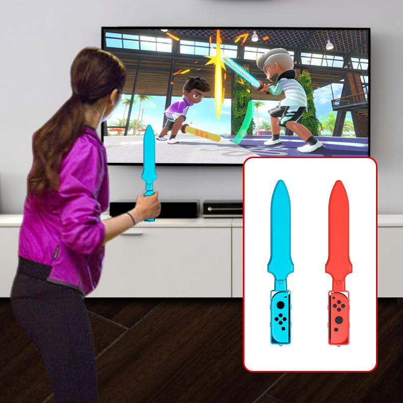 Nintendo Switch Sports 10-in-1 Family Accessory Pack - Red and Blue_19