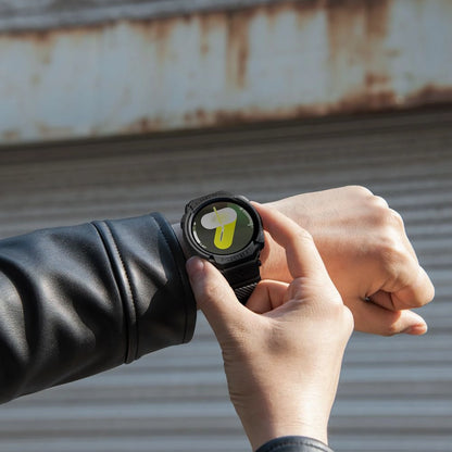 Spigen Rugged Armor Pro Strap for Samsung Galaxy Watch 8 44mm - Matte Black_12